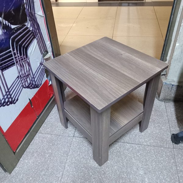 A small wooden table