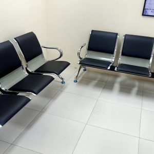 3 Seater Linked Waiting Bench (Padded)