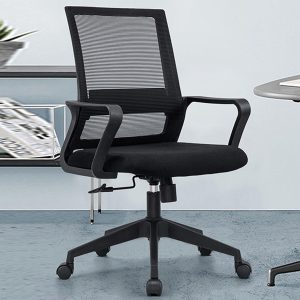 Medium back office secretarial chair