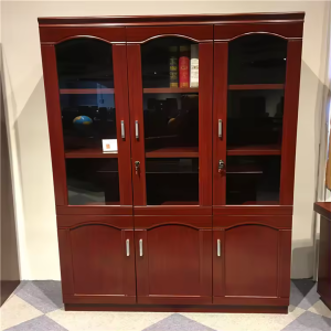 3 Door Mahogany Wooden Cabinet
