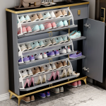 Tipping Shoe Rack