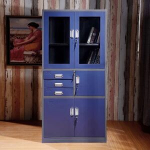 Filing Cabinet with Safe (Blue)