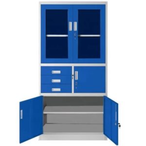 Filing Cabinet with Safe (Blue)