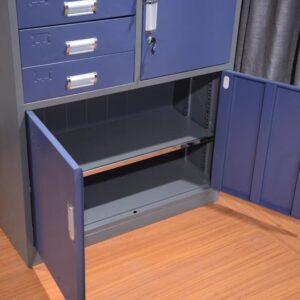 Filing Cabinet with Safe (Blue)