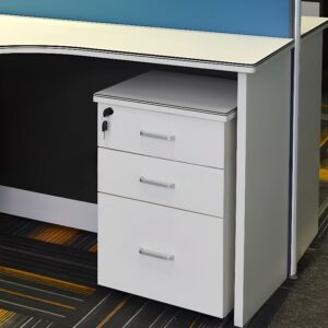 ALPHA BS98 4-Way Workstation Desk (Blue)