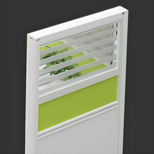ALPHA BS98 4-Way Workstation Desk (Green)