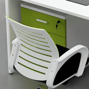 ALPHA BS98 4-Way Workstation Desk (Green)