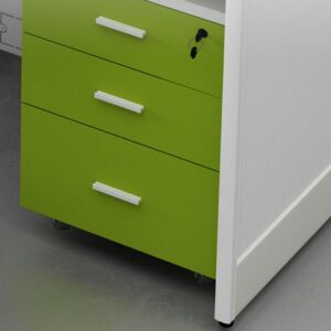 ALPHA BS98 4-Way Workstation Desk (Green)