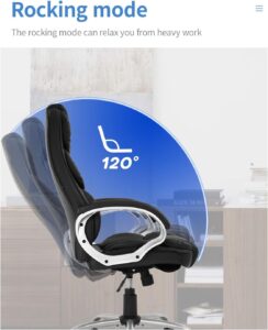 ASTORIA H2312 High-Back Office Chair (Black)