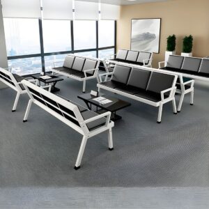 HL44 Heavy-Duty Linked Chair (Black)