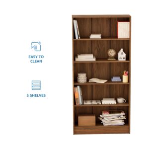 SF 5-Tier Bookcase (Walnut)