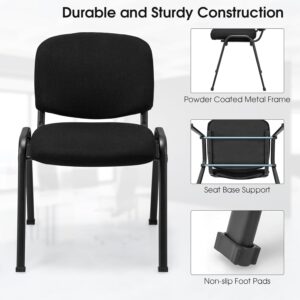 KB4 Tosca Fabric Chair (Black)