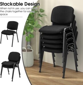 KB4 Tosca Fabric Chair (Black)