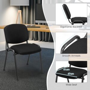 KB4 Tosca Fabric Chair (Black)