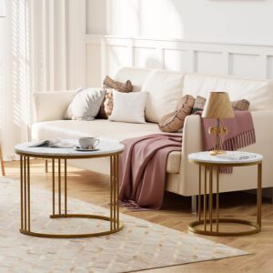 DION C068 Nesting Tables (Marble)