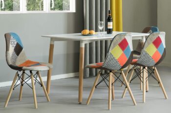 J187 Patched Eames Chair