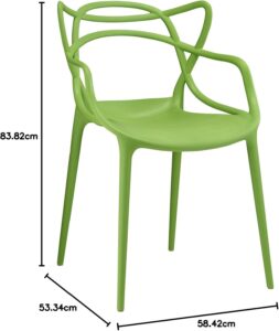 EMILIO C98 Dining Chairs (Green)