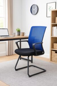 SC7821 Visitors Chair (Blue) 001