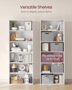 SF 5-Tier Bookcase (White) 003