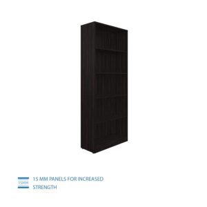 SF 5-Tier Bookcase (Black)