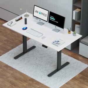 MAVE 4912 Standing Desk (Black + White)